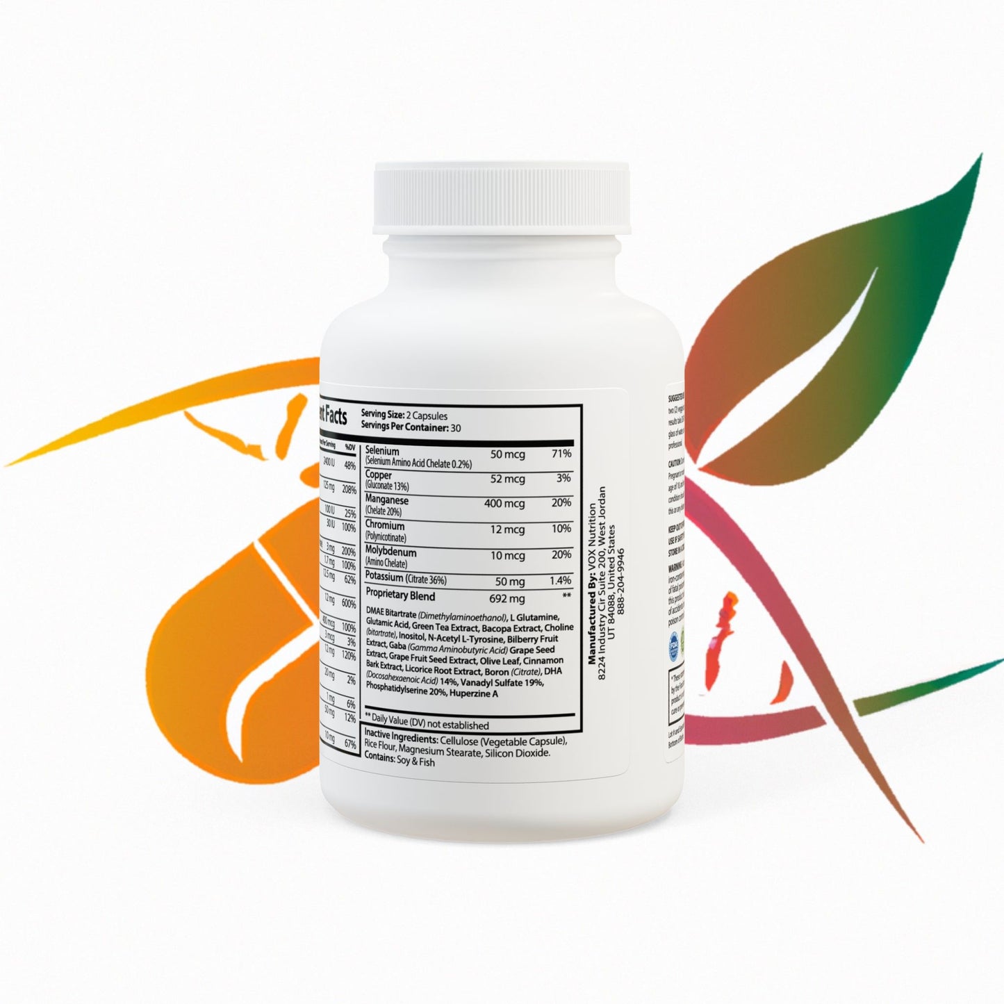 Astonishing Health Brain Support Complex Supplement (60 Capsules)