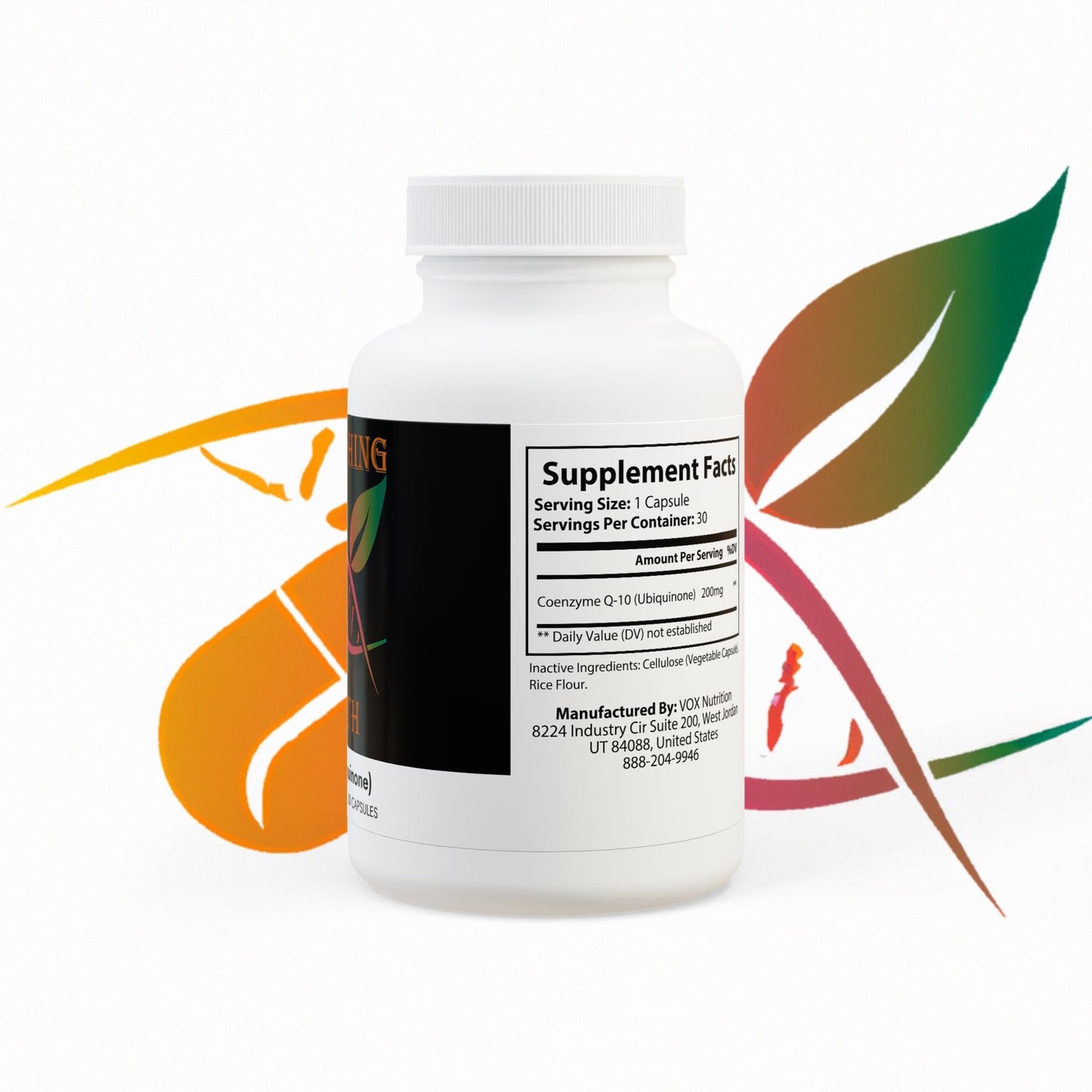 Astonishing Health CoQ10 (Ubiquinone) Supplement (30 Capsules) Printify