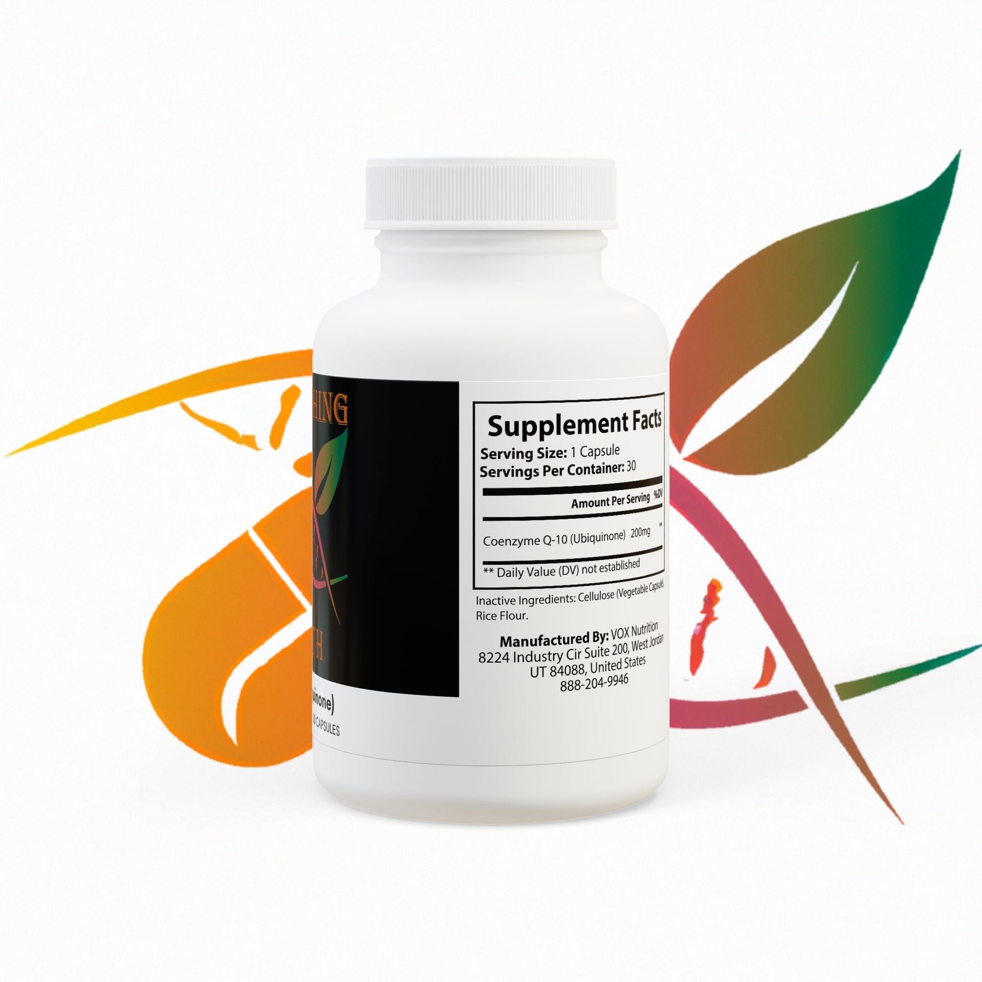 Astonishing Health CoQ10 (Ubiquinone) Supplement (30 Capsules) Printify