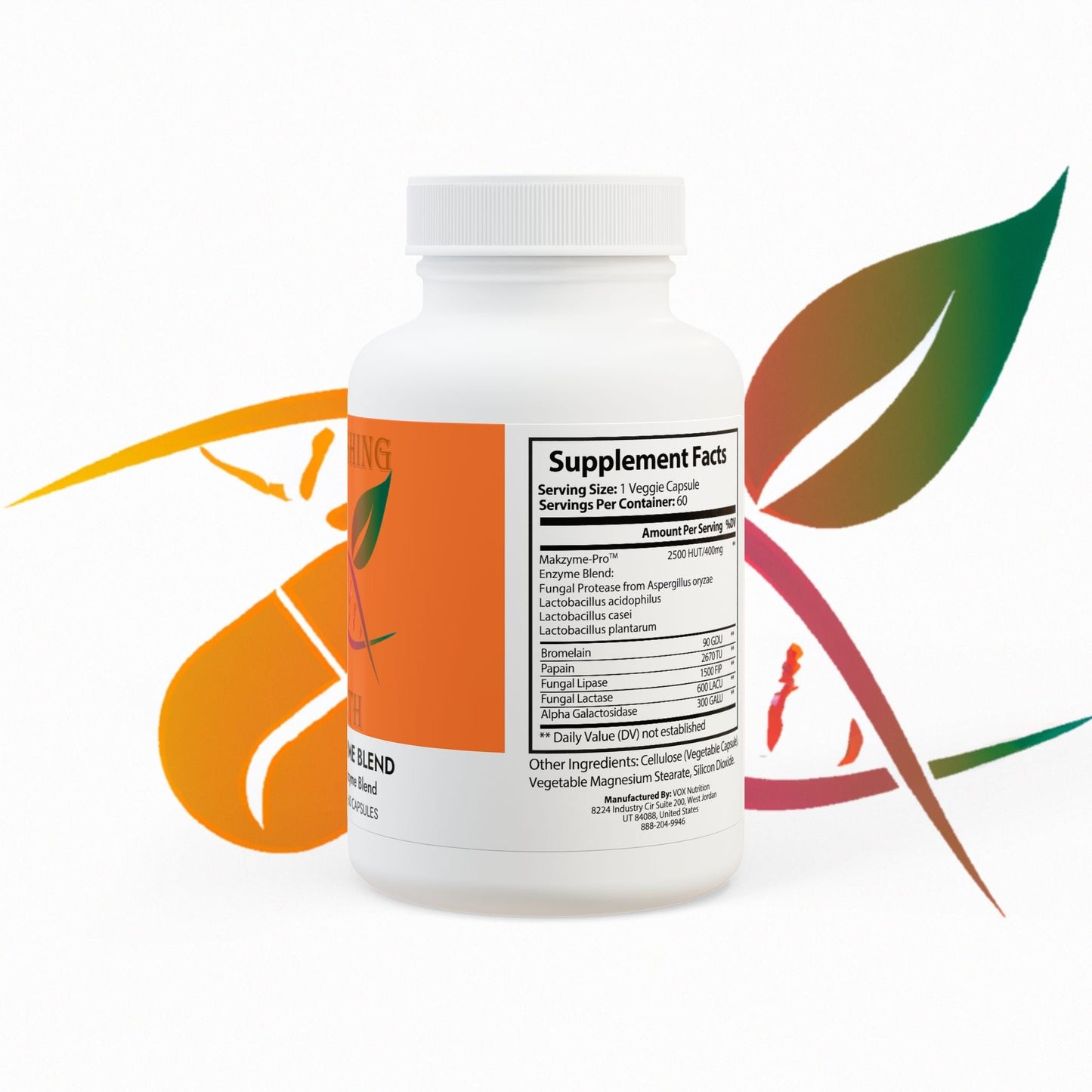 Astonishing Health Digestive Enzyme Blend Supplement (60 Capsules) Printify