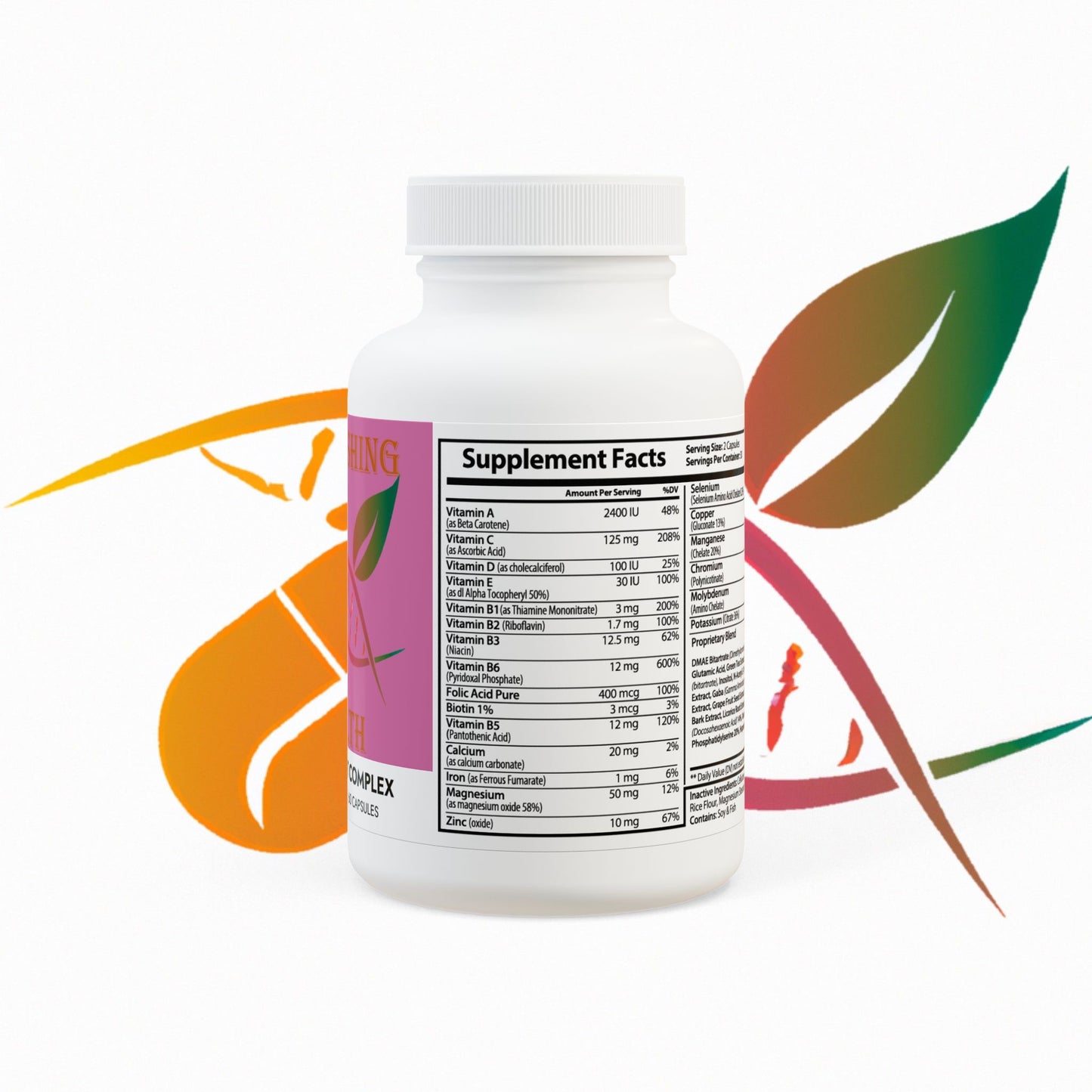 Astonishing Health Brain Support Complex Supplement (60 Capsules)