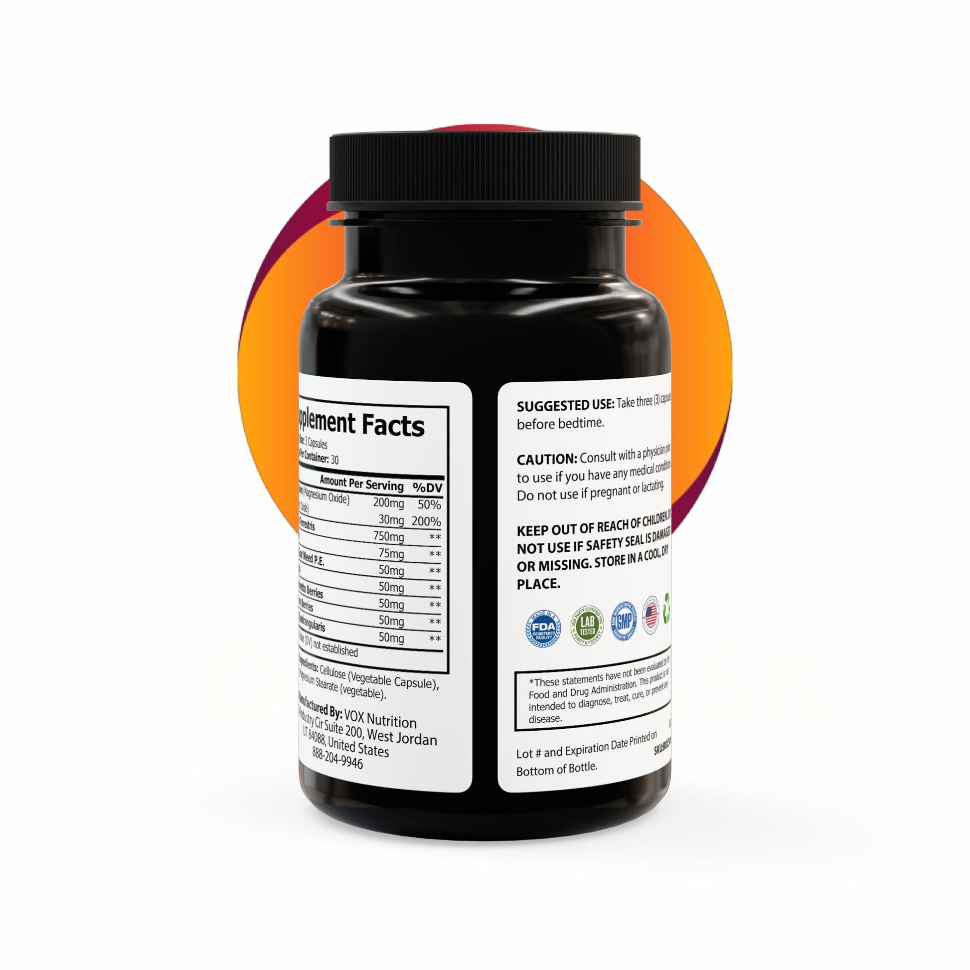 Astonishing Health Magnesium Zinc Supplement (90 Capsules) Printify